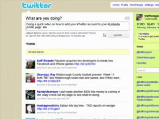 How to Add Your Tweets to LinkedIn