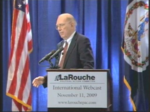 Lyndon LaRouche Webcast - The Great Change of 2009 -11/11/09