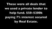 Earn 7% secured by Real Estate