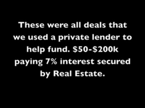 Earn 7% secured by Real Estate