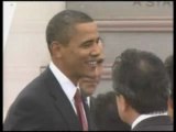 Obama arriva in Giappone