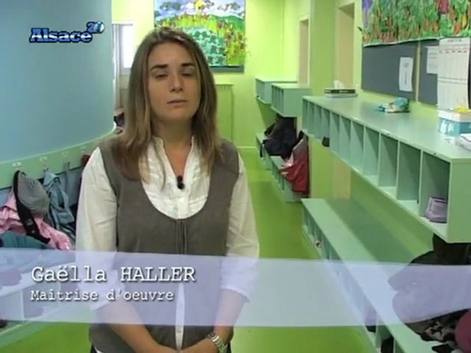 Une nouvelle école maternelle à Guémar (Alsace)