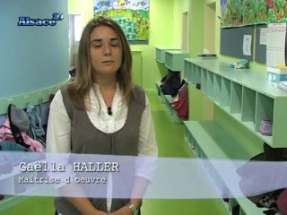 Une nouvelle école maternelle à Guémar (Alsace)