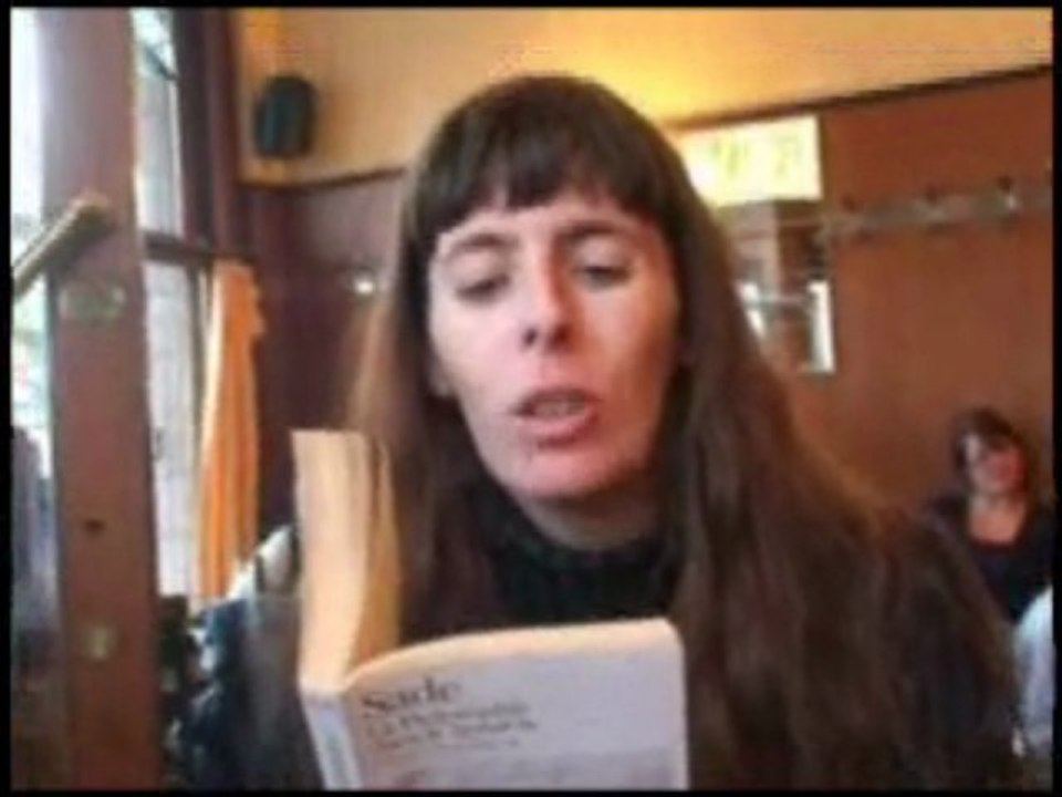 Lectomaton, La philosophie dans le boudoir, Sade