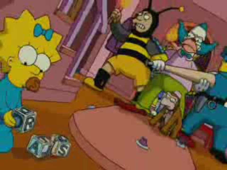 Backstage de la peli de Los Simpson