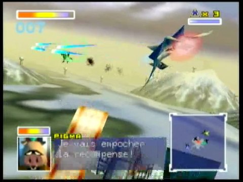 VideoTest - Lylat Wars - Niveau 3 - Virtual Console Wii