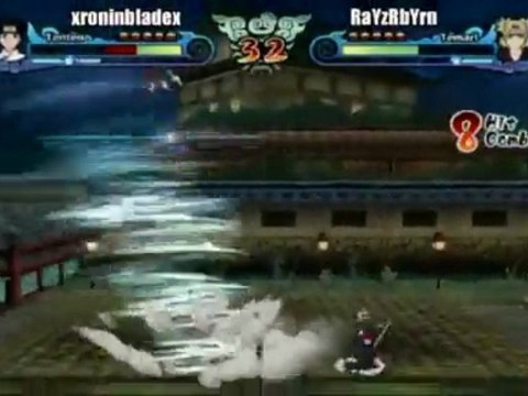 Naruto : Clash of Ninja Revolution 3 - Tenten VS Temari