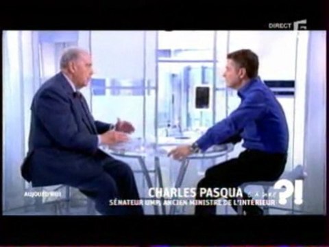 Charles Pasqua invité de c à dire