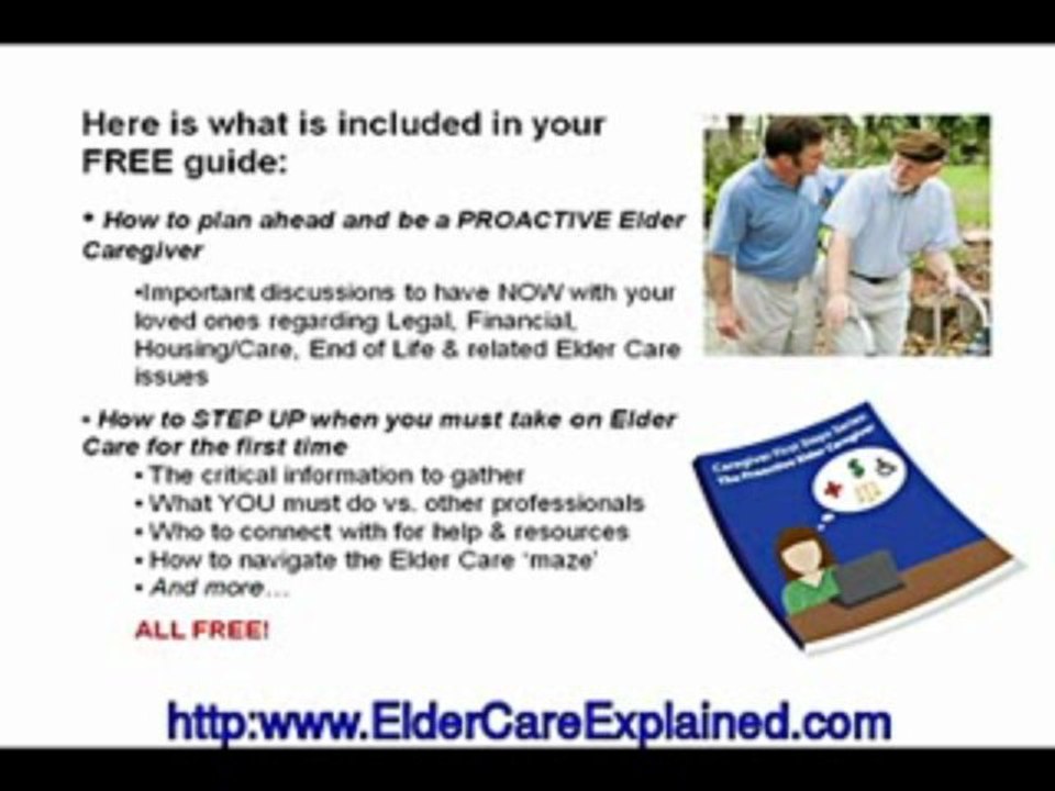 Elder Caregiver Information & Tips