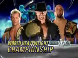 WWE Survivor Series 2009 Official Match Card (HD)