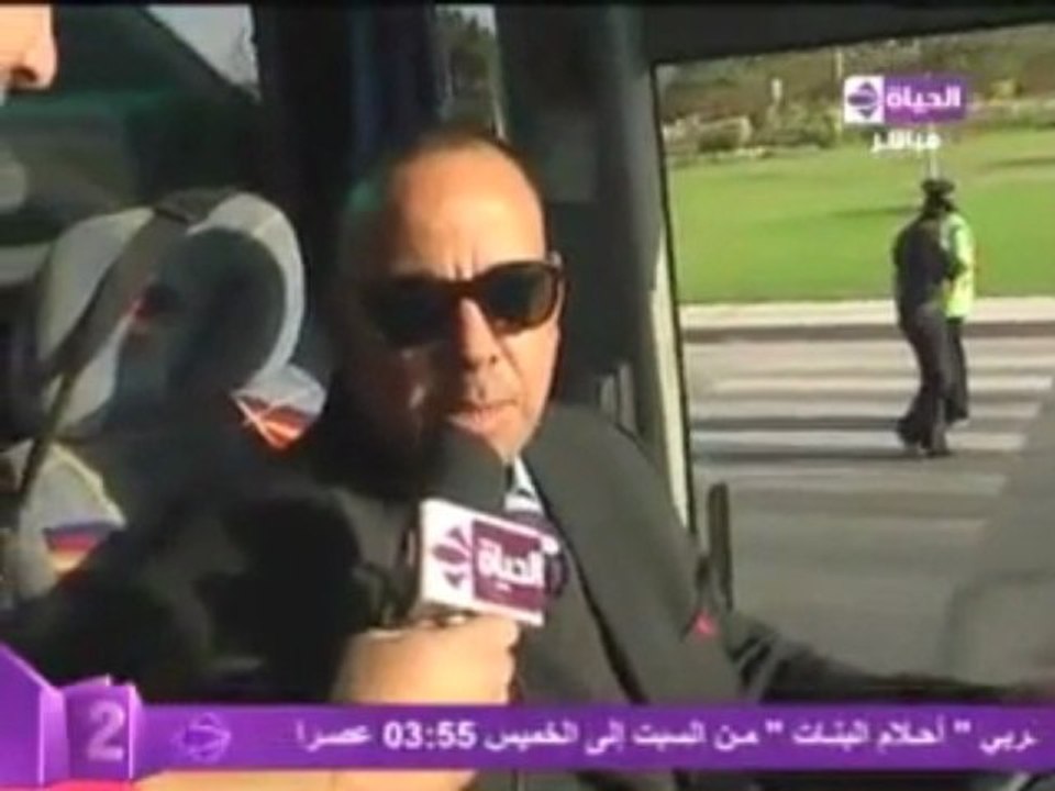 algérie---Les Joueurs Algériens agréssés au Caire 2