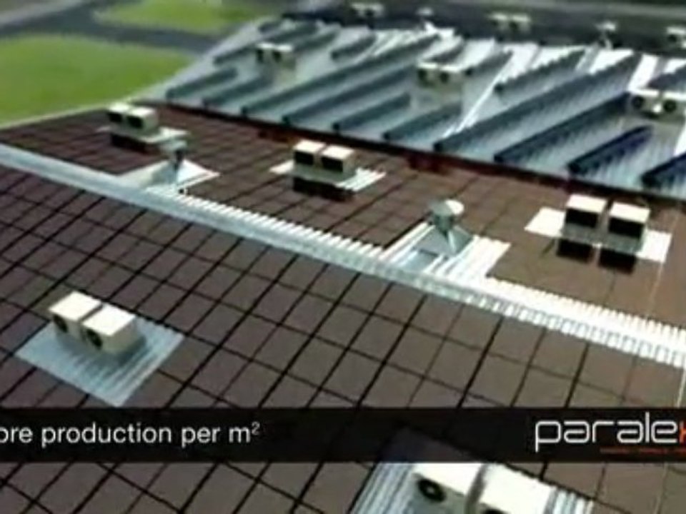 Paralex solar system slashes shading losses..