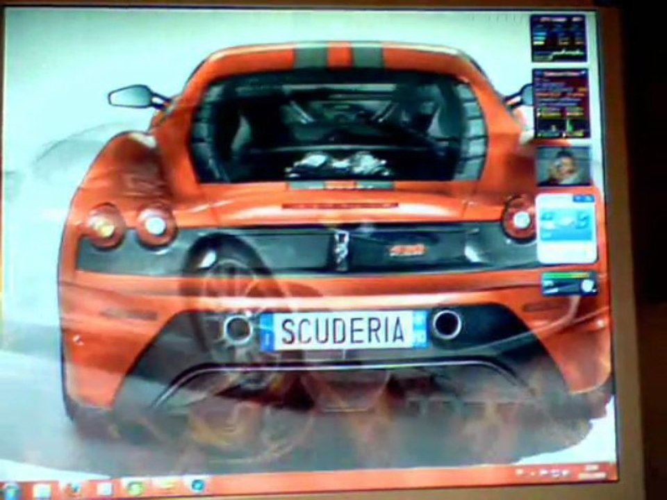 Mon nouveau bureau sous windows seven