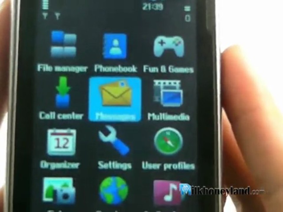 Quadband WIFI N97 style TV phone E1000