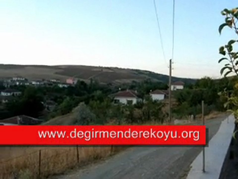 Değirmendere Köyünde Güneşin Doğuşu