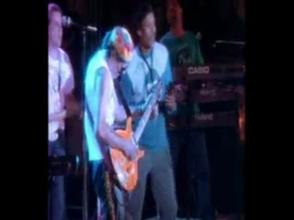 Neville Brothers with carlos santana [live] 1988 jamaica