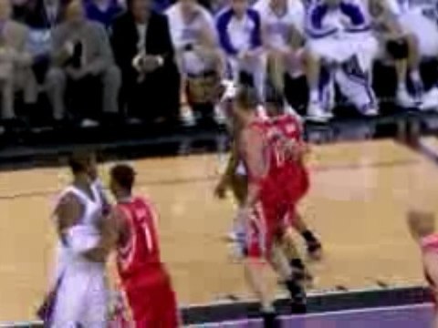 NBA Trevor Ariza jumps in front of the errant pass and takes