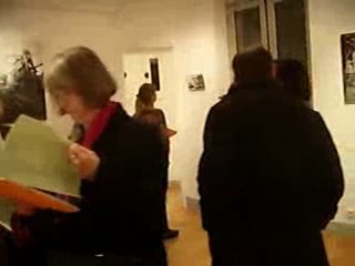 vernissage 6 nov 2009 ch des Tourelles premier étage
