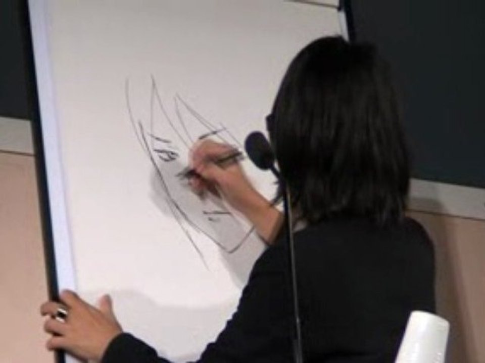 Yusuke Kozaki en master class au chibi 2009 - 1/4