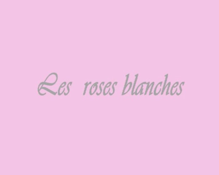 LES ROSES BLANCHES (Berthe SILVA) par FLORIDE H'M (13 ans)