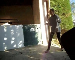 Leçon d'escrime au écurie