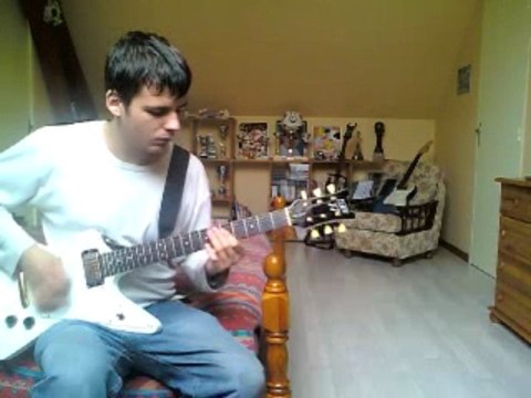 whiplash (metallica) a la guitare