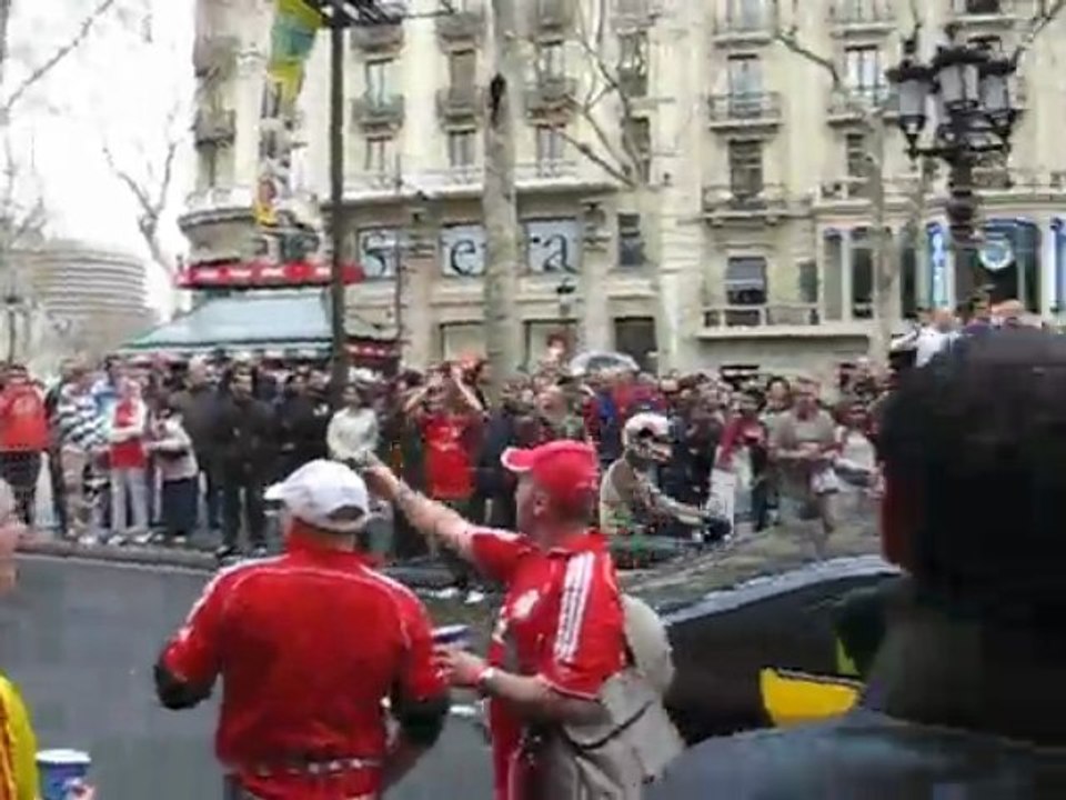 Luis Garcia's song in Barcelona