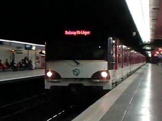 MS61 : Départ de la gare de Auber sur la ligne A du RER