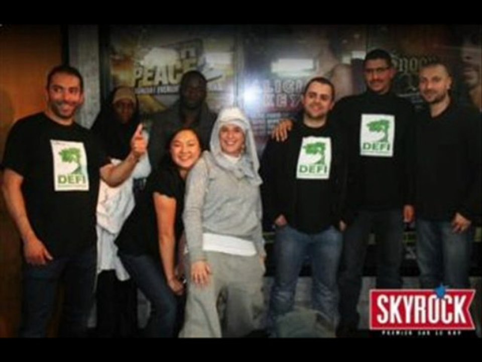 Diam's - Enfants du désert en live skyrock planète rap
