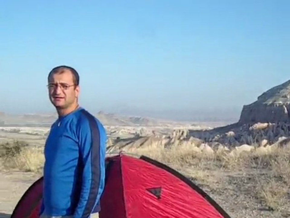 KAPADOKYA' DA KAMPTA UYANMAK