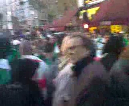 Barbes, jour de Egypte-Algerie