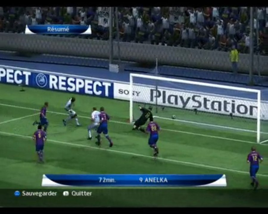 Pro Evolution Soccer 2010 Lyon-Barcelone