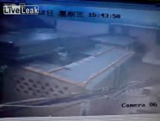 Guy falls through a roof 4 times