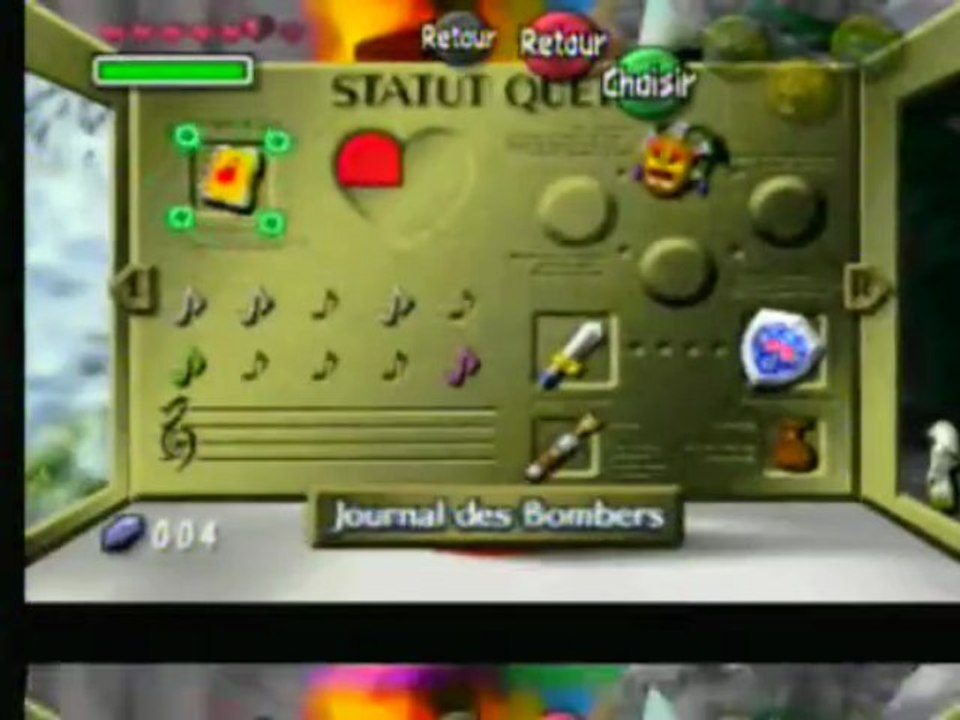 Arrêter le temps - Zelda Majora's Mask