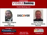 Discover - Finovate09: Interview Steve Furman, Dir eBusiness