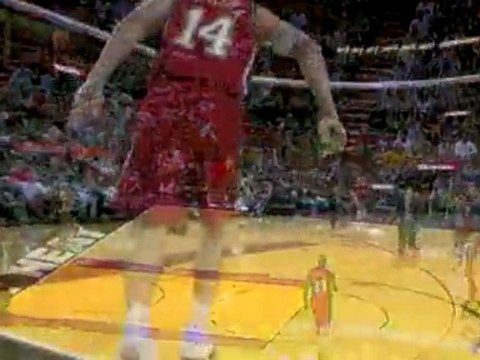 NBA Terrence Williams knocks down a shot at the end of the q