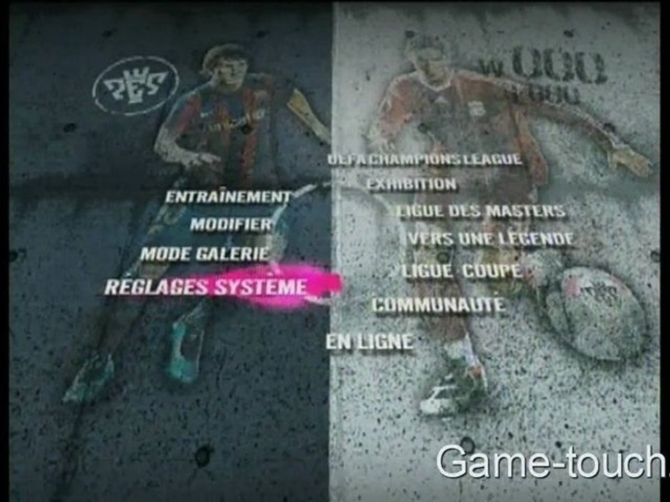 Test vidéo de PES 2010 xbox 360