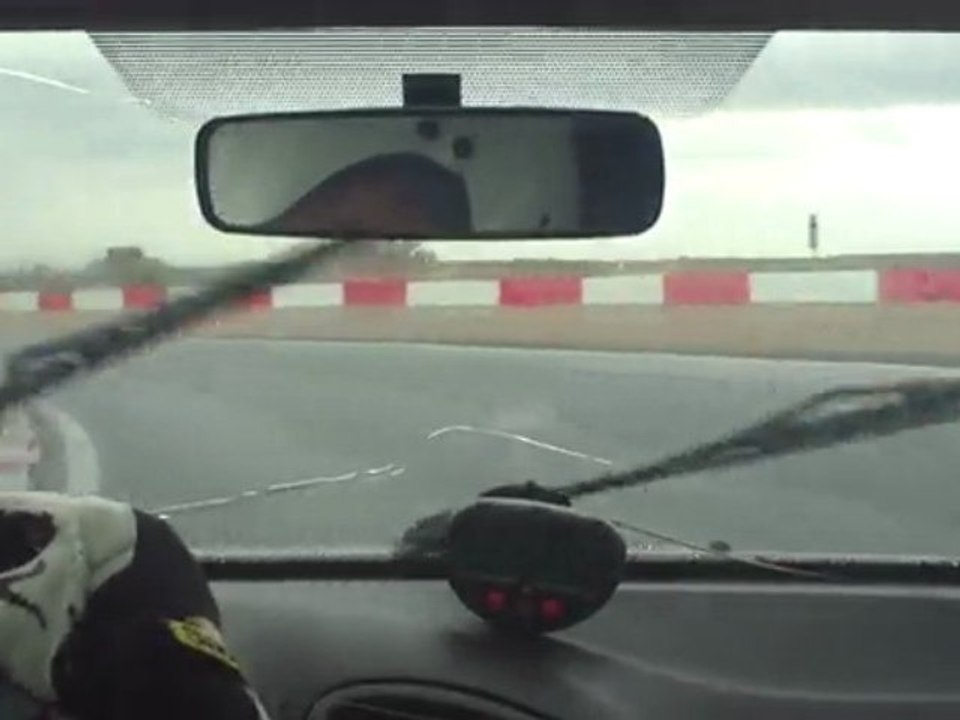 jerome34 en saxo f2013 a ledenon sous la pluie le 07/11/09