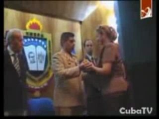 Condecoran a los Cinco Héroes cubanos en Venezuela