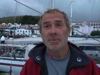 Transat Jacques Vabre 09 /Escale technique de Veolia à Horta