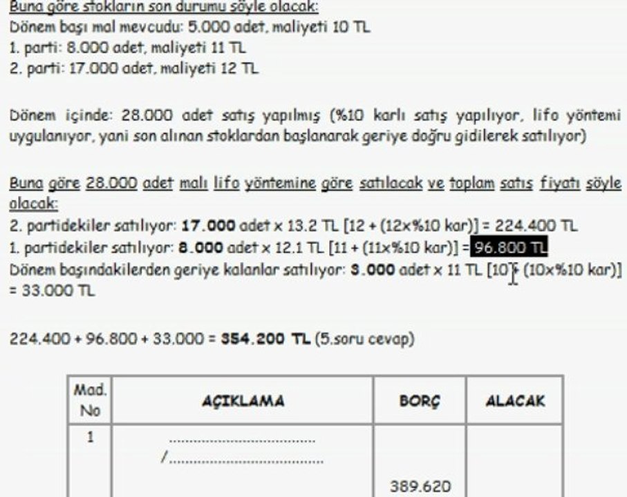 Muhasebe Dersleri 2009 kpss muhasebe soru 567 Dailymotion Video