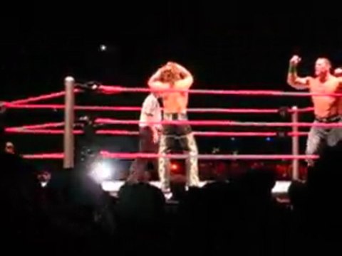 WWE lyon,chris jericho big show et randy deculloté par la dx