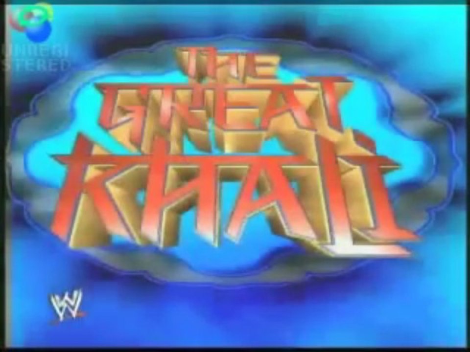 Vidéo d'entrer du Great Khali