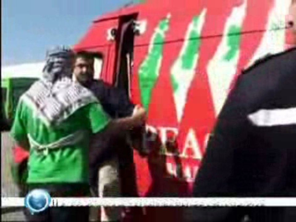 Viva Palestina aid convoy in Morocco