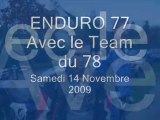 Randonée Enduro 77 Vs le Team du 78 Samedi 14 Novembre 2009