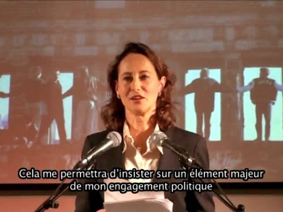 Discours de Ségolène Royal à Berlin - introduction