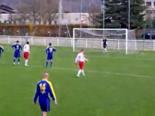 4ème but de l'ASC Sallanches face à l' USMB pénalty de ZIZOU