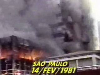 Jornal Nacional (1981) - Incêndio no Grande Avenida