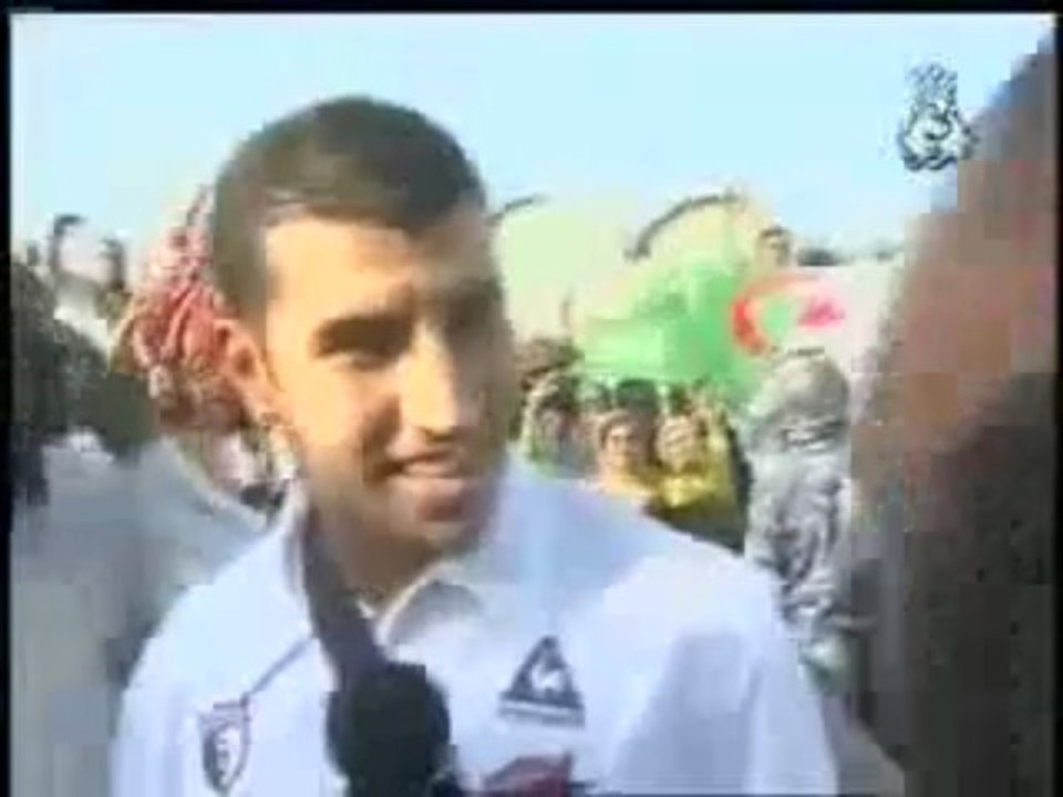 وصول الفريق الجزائري إلى السودان