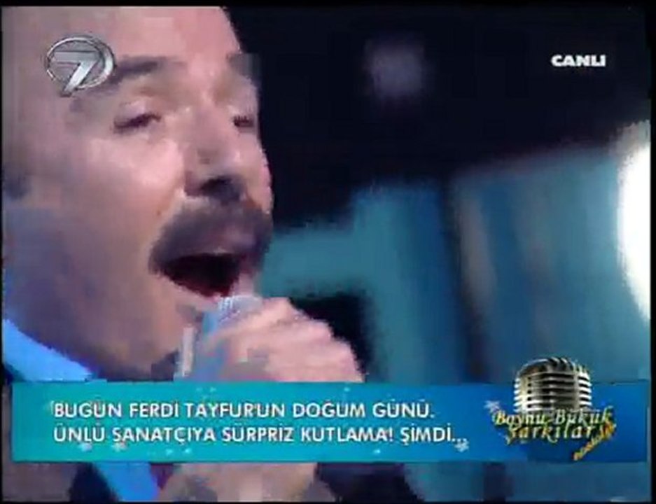 ferdi tayfur canlı performans mor güller